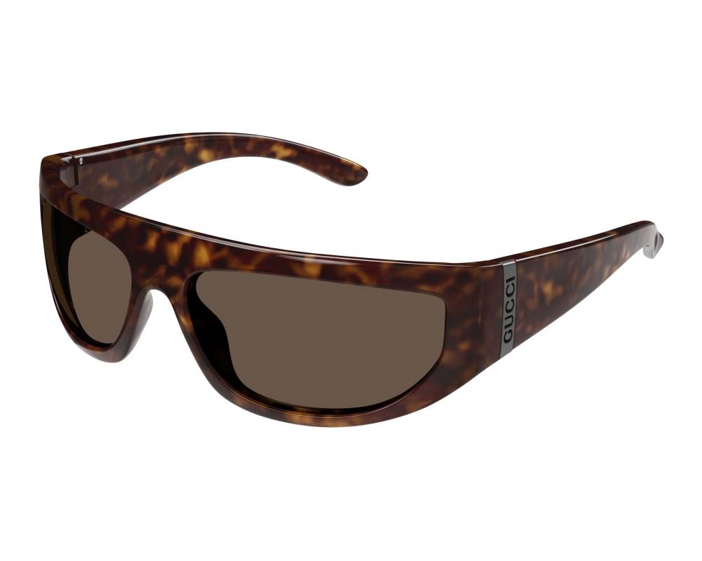 Gucci Gucci GG1574S 002 64-16 Havane  vue de profil