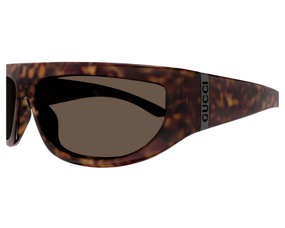 Gucci Gucci GG1574S 002 64-16 Havane  vue de côté