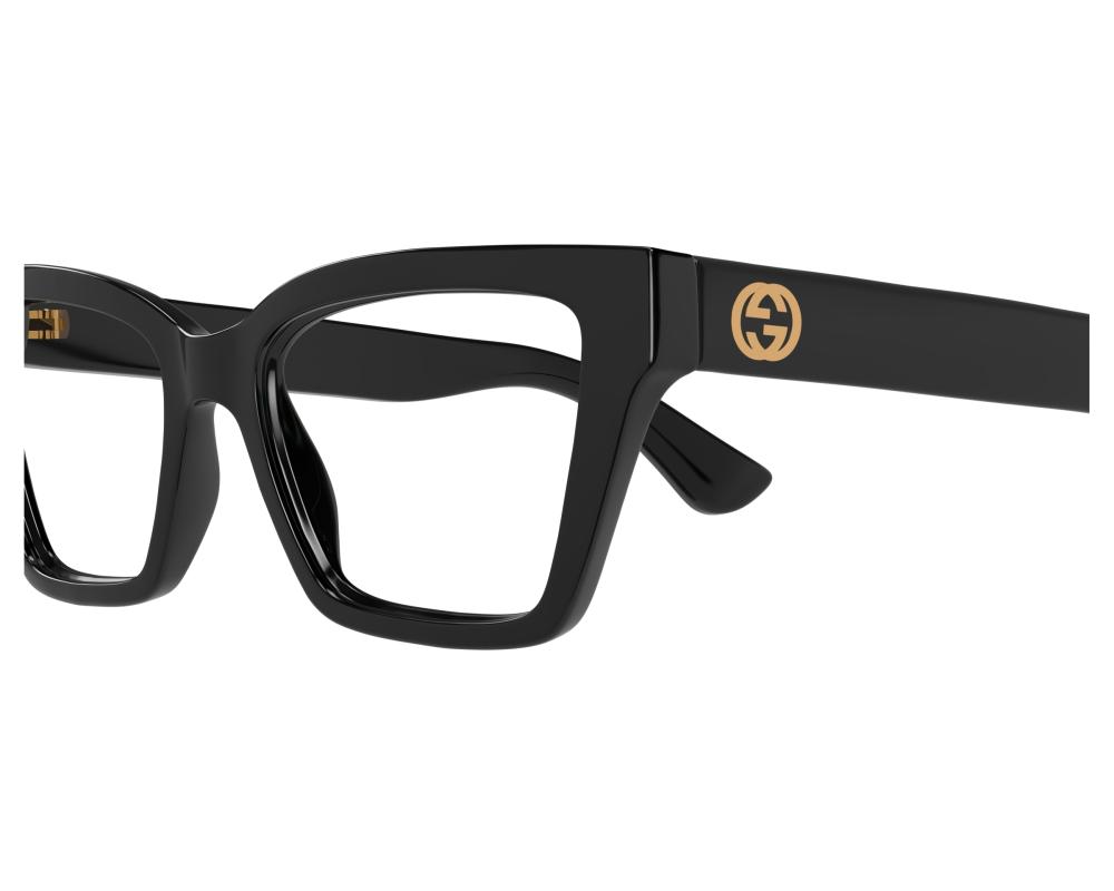 Gucci Gucci GG1715O 001 53-17 Noir  vue de côté