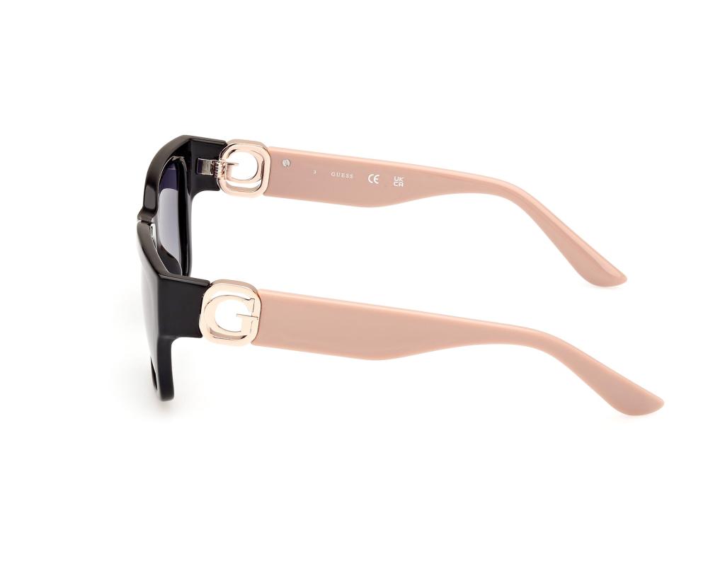Guess Guess GU00105-S 05D 56-15 Noir Rose vue de face