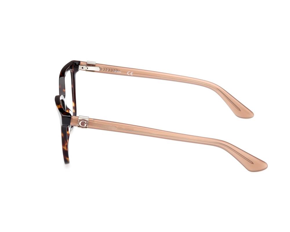 Guess Guess GU2937-V 052 52-15 Havana Brown vue de face Guess Guess GU2937-V 052 52-15 Havana Brown vue de face