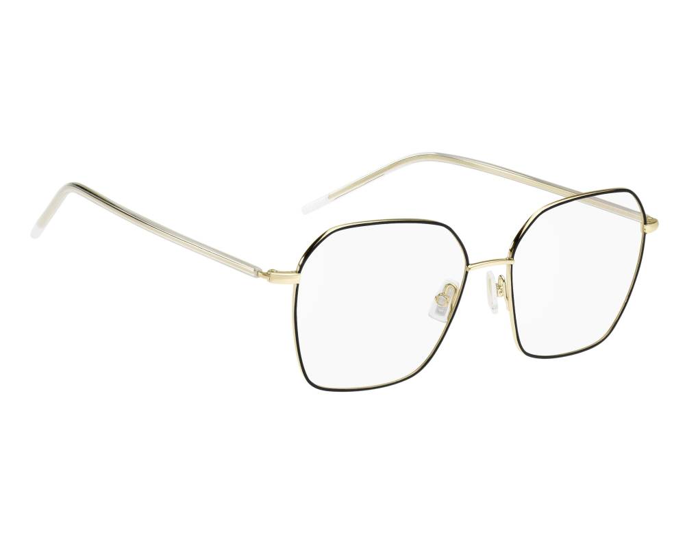 Hugo Boss Hugo Boss BOSS-1398 2M2 54-16 Noir Or vue de face