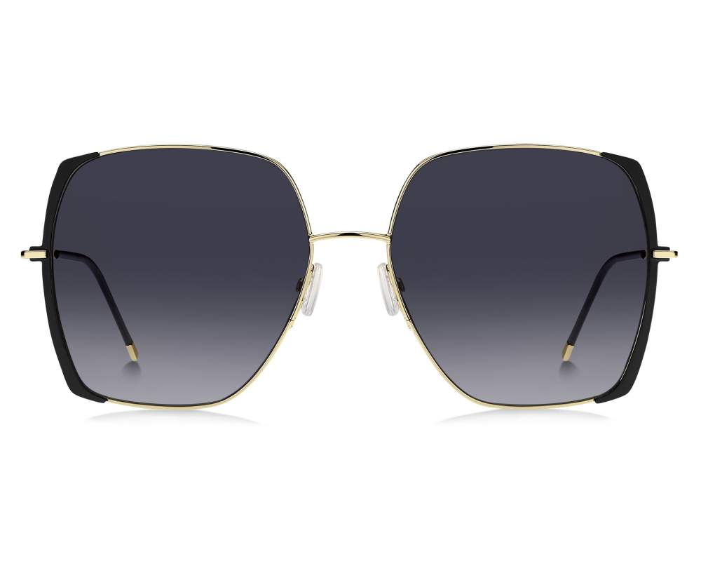 Hugo Boss Hugo Boss BOSS-1707-S RHL/9O 58-17 Or Noir vue de profil