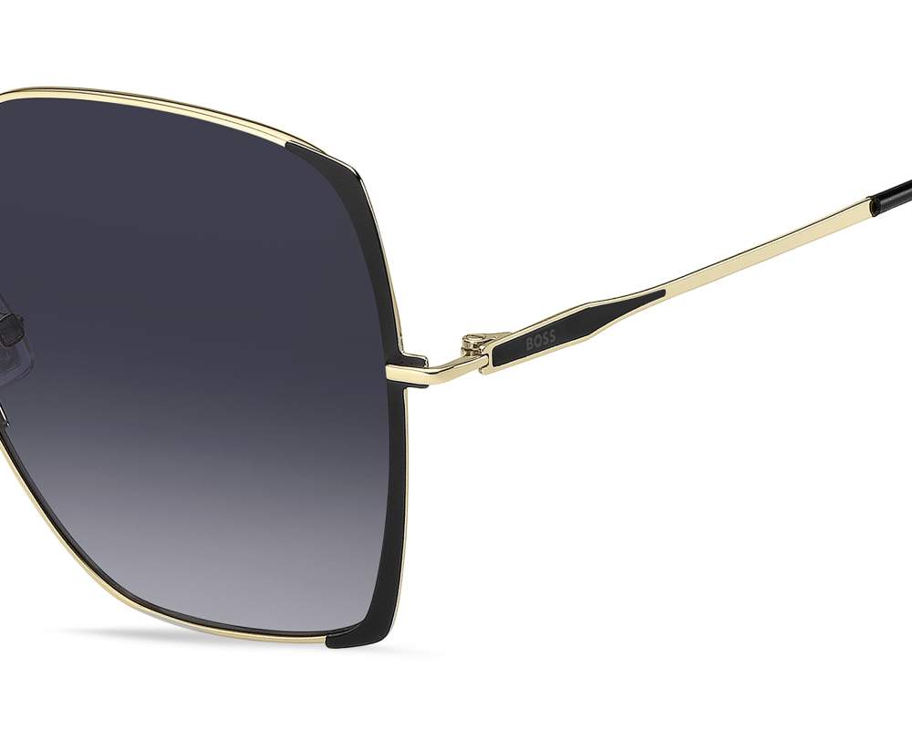 Hugo Boss Hugo Boss BOSS-1707-S RHL/9O 58-17 Or Noir vue de côté