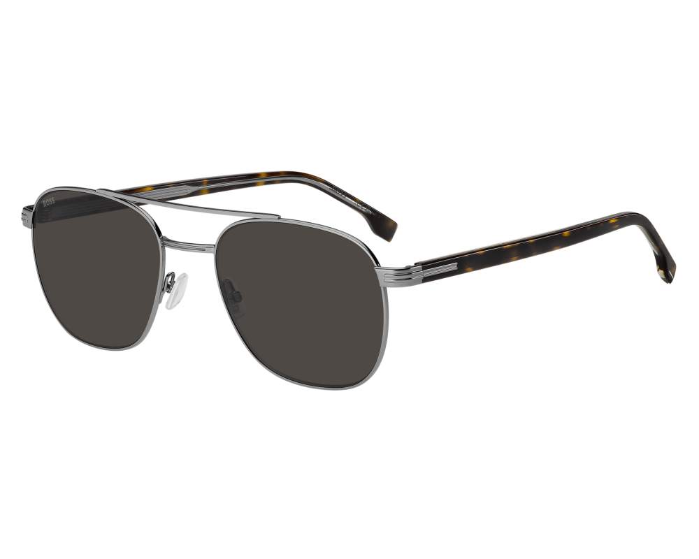 Hugo Boss Hugo Boss BOSS-1723-S 31Z/IR 56-20 Ruthénium Havane vue de profil