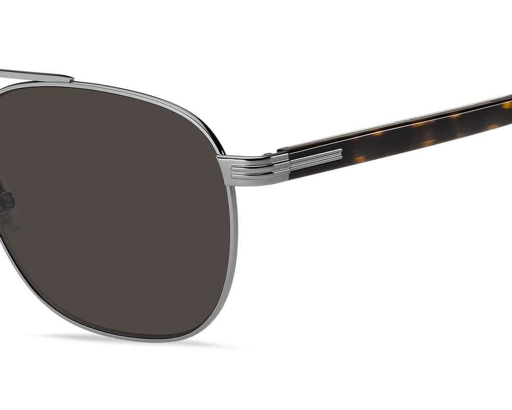 Hugo Boss Hugo Boss BOSS-1723-S 31Z/IR 56-20 Ruthénium Havane vue de face