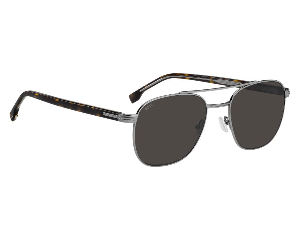 Hugo Boss Hugo Boss BOSS-1723-S 31Z/IR 56-20 Ruthénium Havane vue de côté