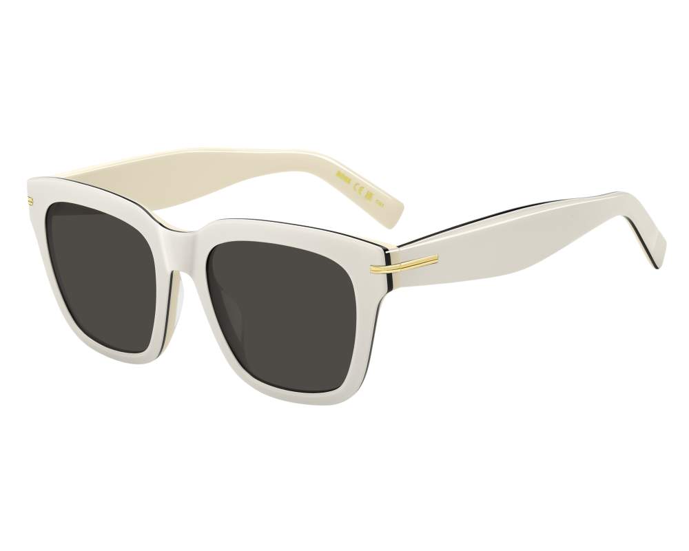 Hugo Boss Hugo Boss BOSS-1778-G-S CCP/IR 52-19 Blanc Noir vue de profil