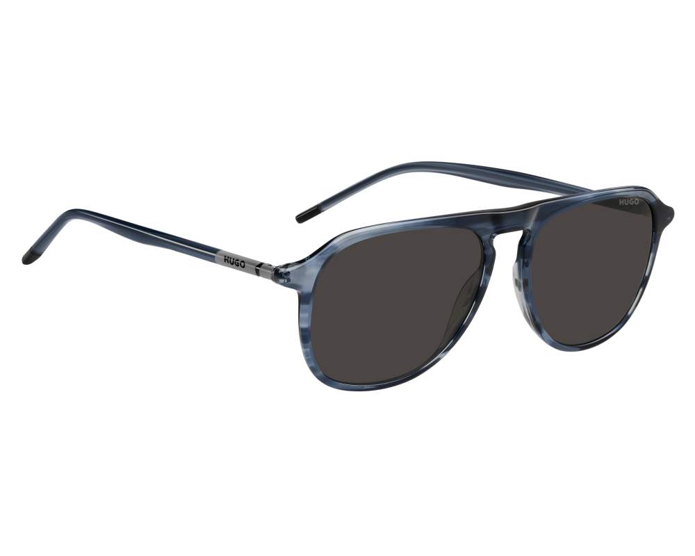 Hugo Boss Hugo Boss HG-1345-S 38I/IR 55-16 blau  vue de profil