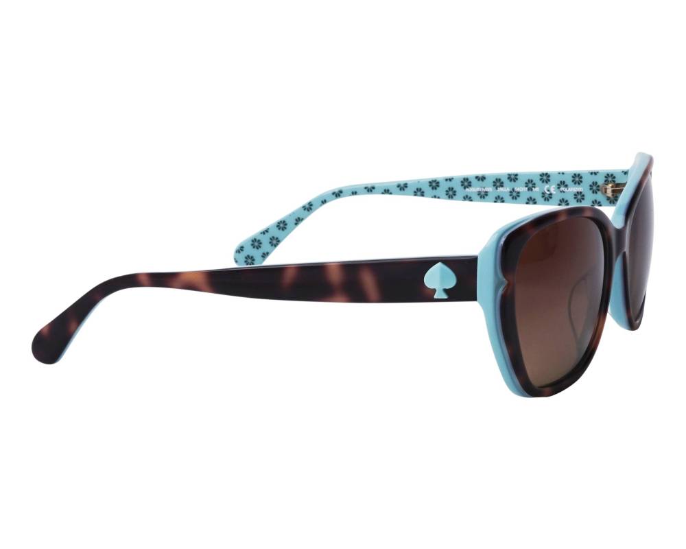Kate Spade Kate Spade AUGUSTA-G-S 2NL/LA 54-17 Havane Vert vue de côté