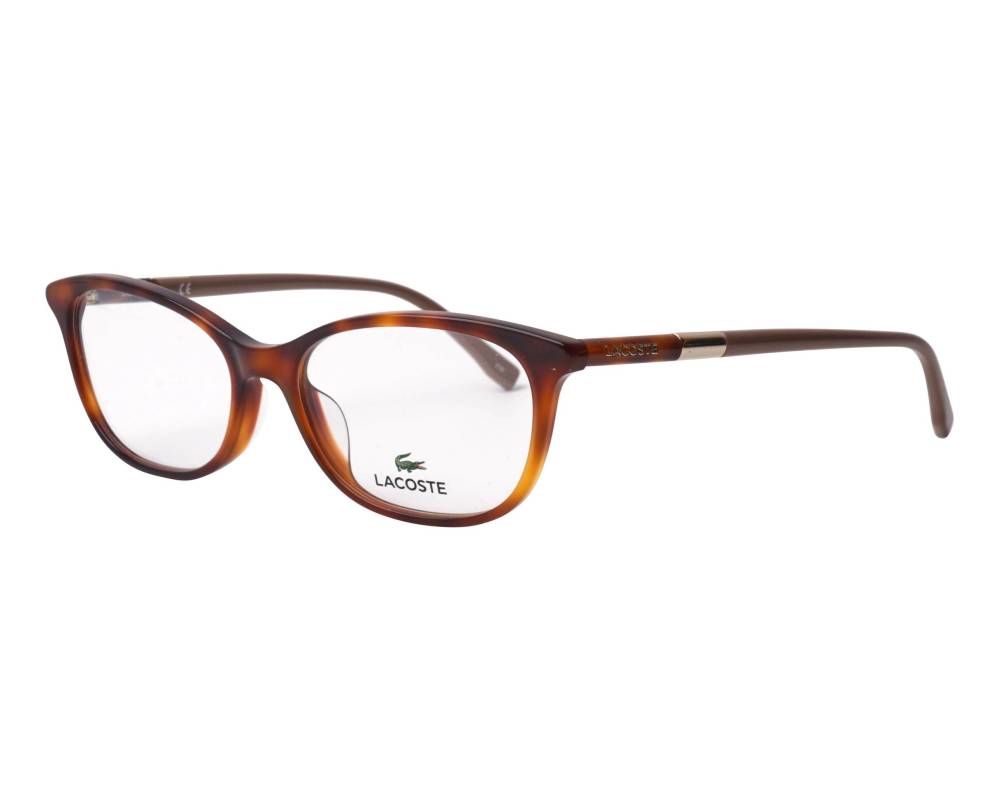Lacoste Lacoste L-2830 214 54-16 Havane Beige vue de profil