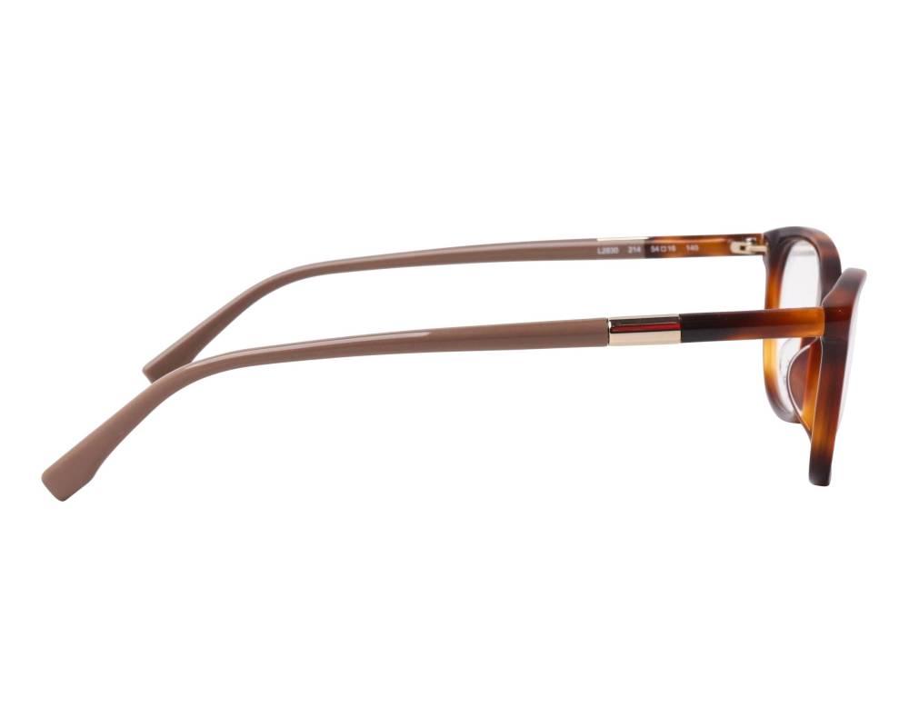 Lacoste Lacoste L-2830 214 54-16 Havane Beige vue de côté
