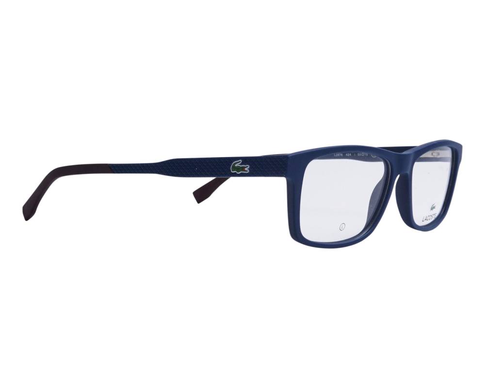 Lacoste Lacoste L2876 424 55-15 Bleu  vue de côté