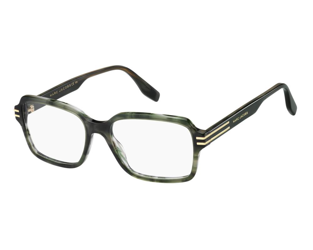 Marc Jacobs Marc Jacobs MARC-607 6AK 56-17 Horn Green  vue de profil