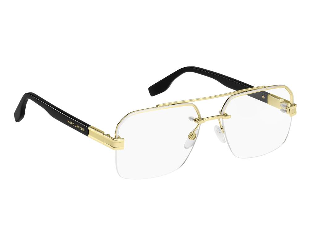 Marc Jacobs Marc Jacobs MARC-714 RHL 60-16 Or Noir vue de face