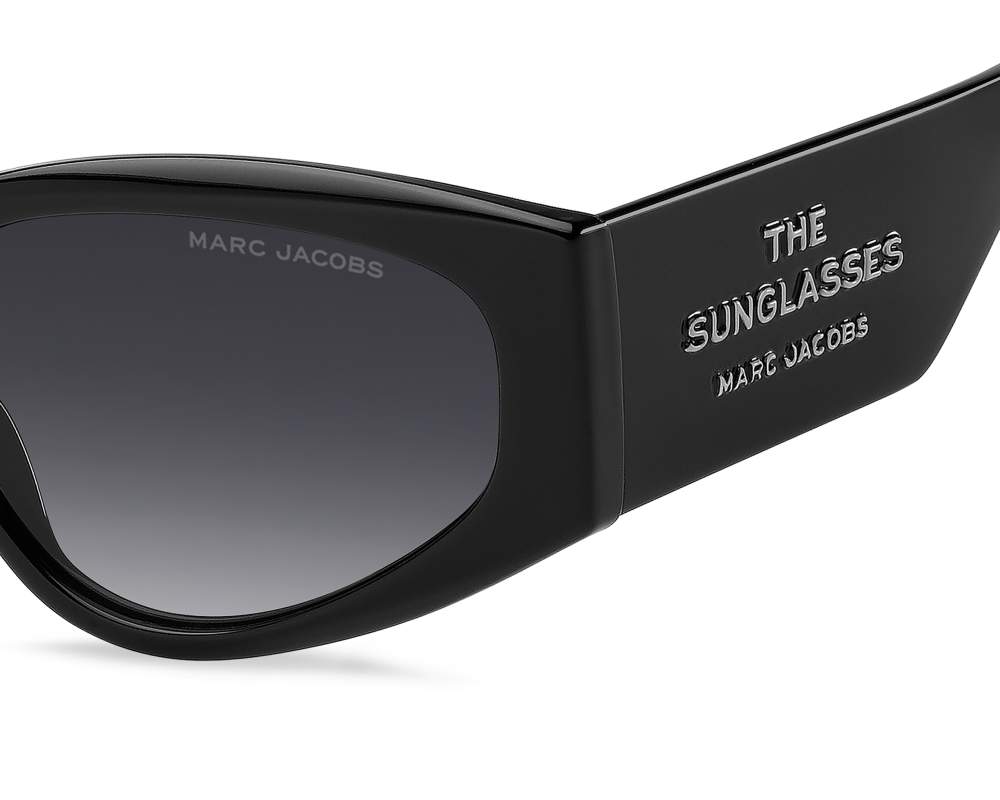 Marc Jacobs Marc Jacobs MARC-803-S 807/9O 56-16 Noir  vue de profil