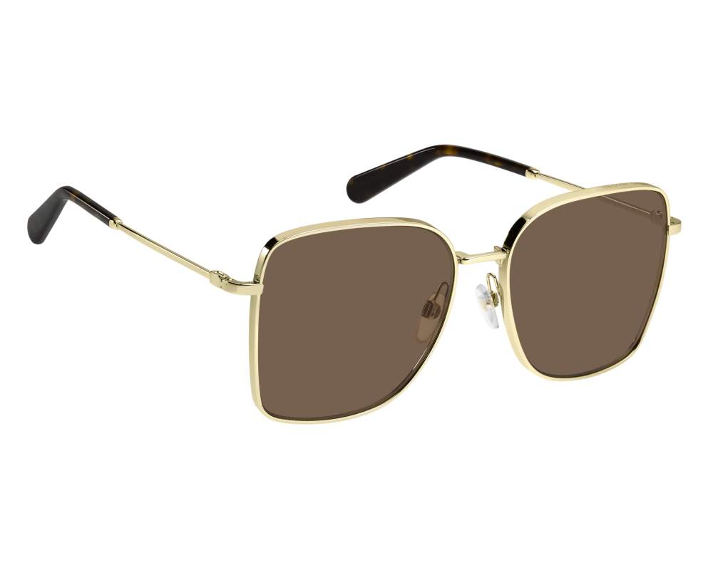 Marc Jacobs Marc Jacobs MARC-829-S 01Q/70 58-17 Or Marron vue de face