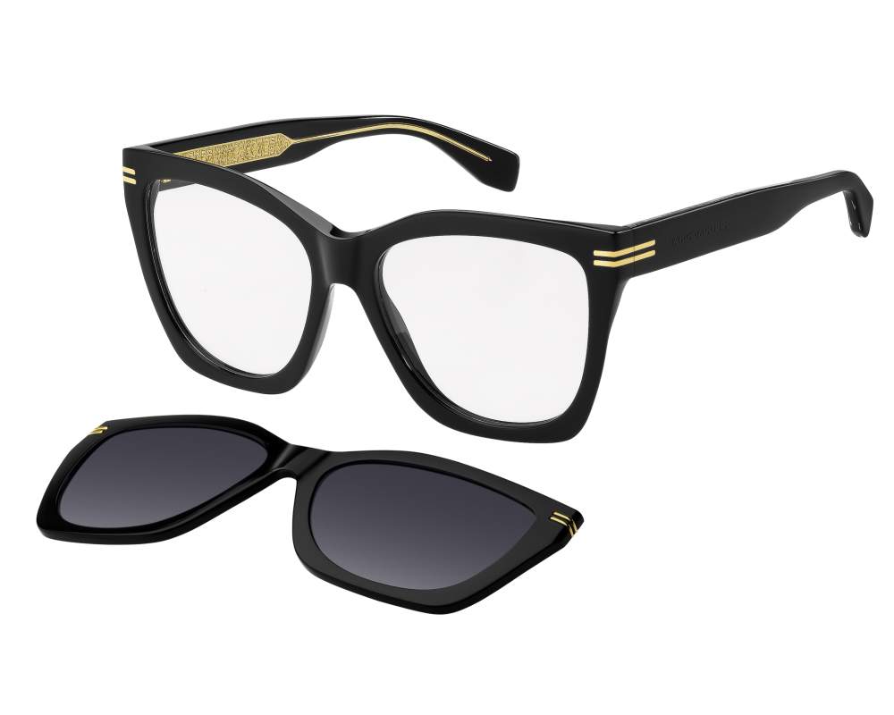 Marc Jacobs Marc Jacobs MJ-1113-CS 807/9O 55-16 Noir  vue 360 degrés 4