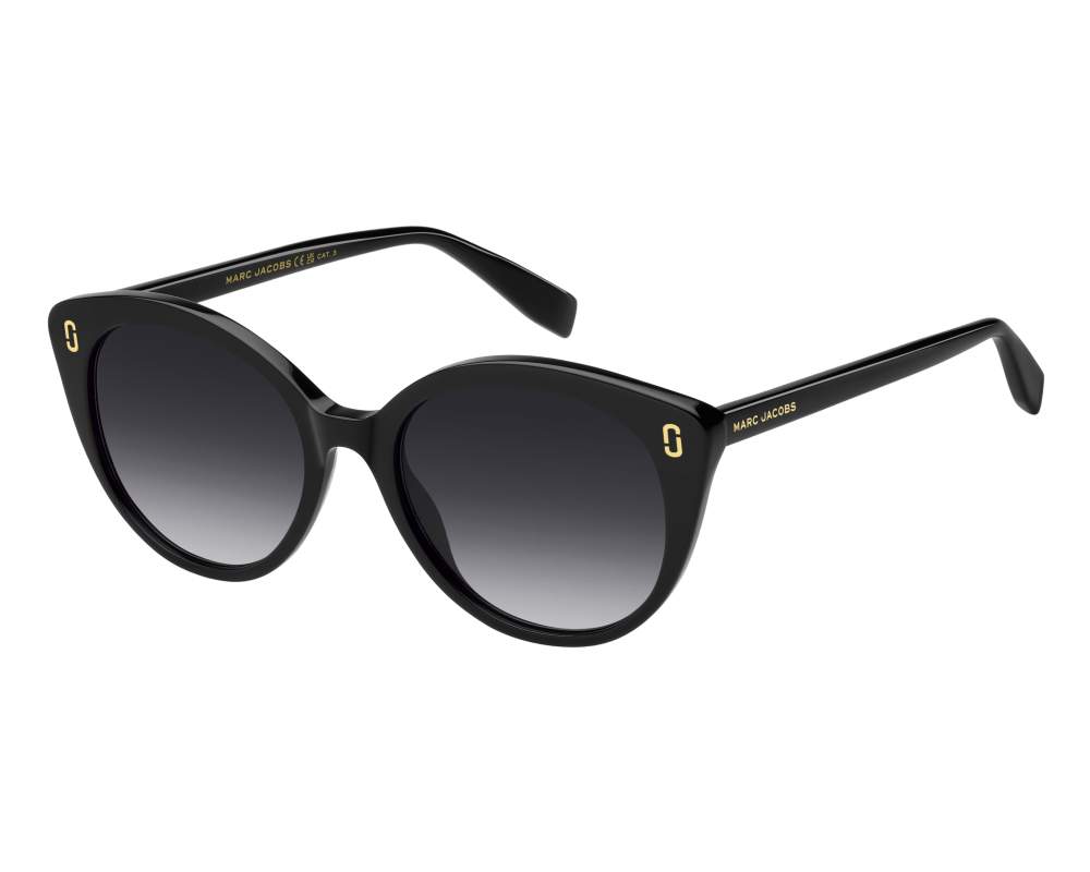 Marc Jacobs Marc Jacobs MJ-1120-S 807/9O 53-18 Black  vue de face