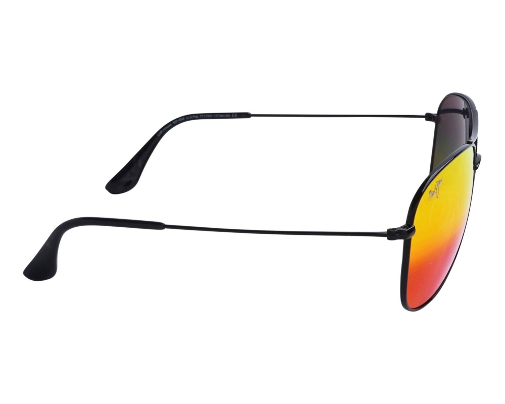 Maui Jim Maui Jim MJ247 02 59-15 Black  vue de côté
