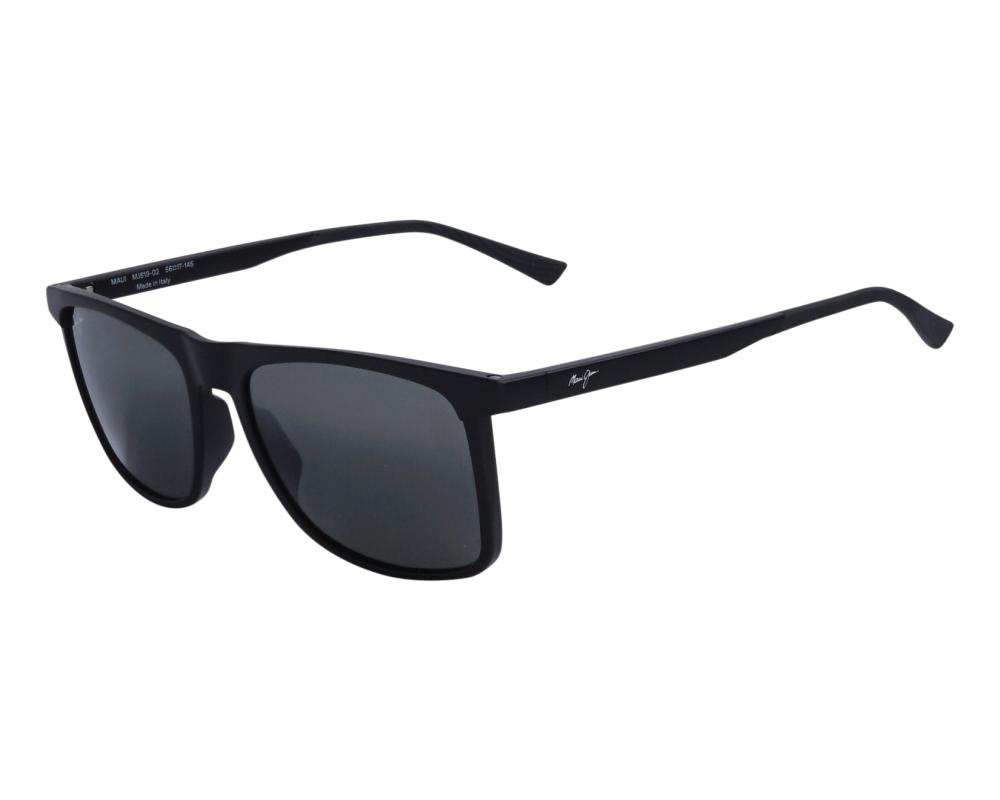 Maui Jim Maui Jim MJ619 02 56-17 Black  vue de profil