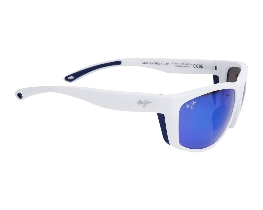 Maui Jim Maui Jim MJ869 05 62-18 Blanc  vue de côté