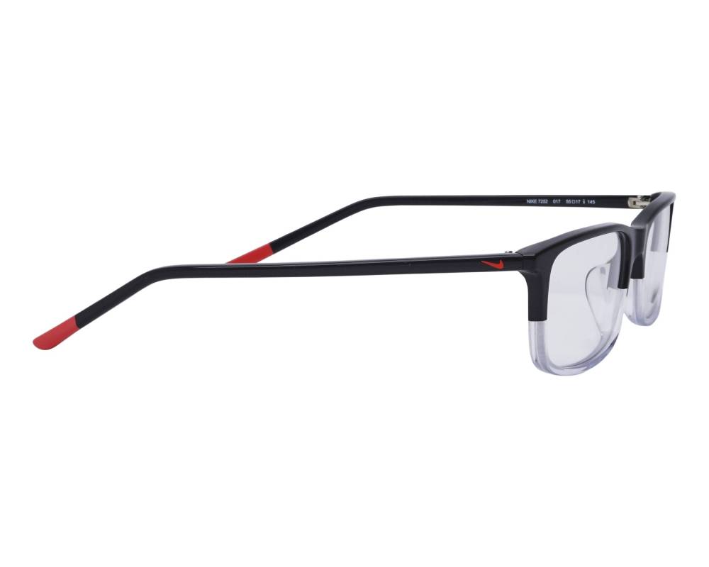 Nike Nike 7252 017 53-17 schwarz transparent vue de côté
