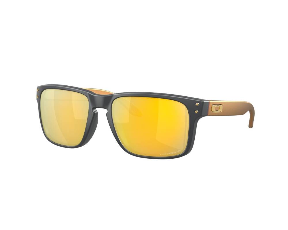 Oakley Oakley OO9102 9102W4 55-18 Gris  vue 360 degrés 1