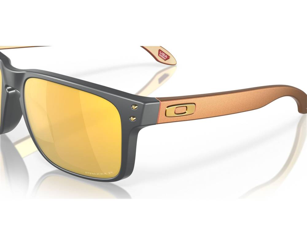 Oakley Oakley OO9102 9102W4 55-18 Gris  vue 360 degrés 4