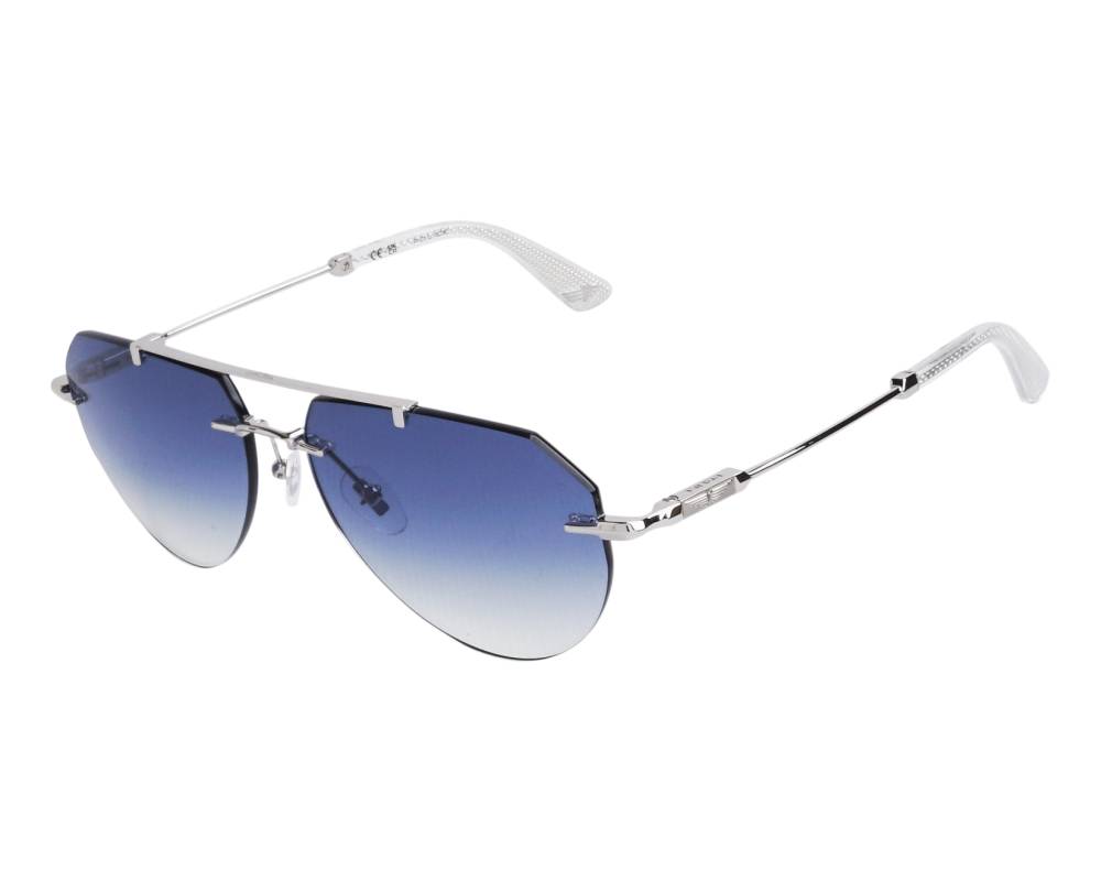 Police Police SPLN-42 0579 59-15 Silver  vue de profil