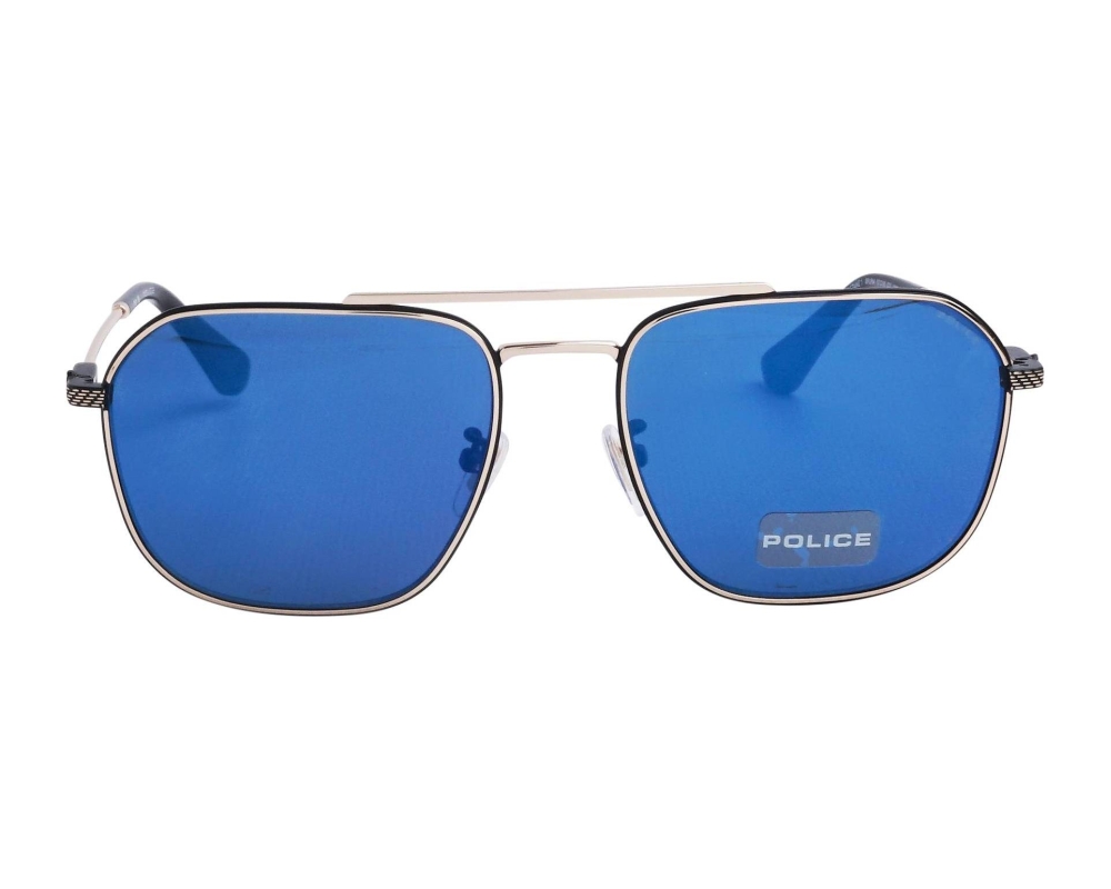 Police Police SPLF-64 300B 57-18 Or Noir vue de face