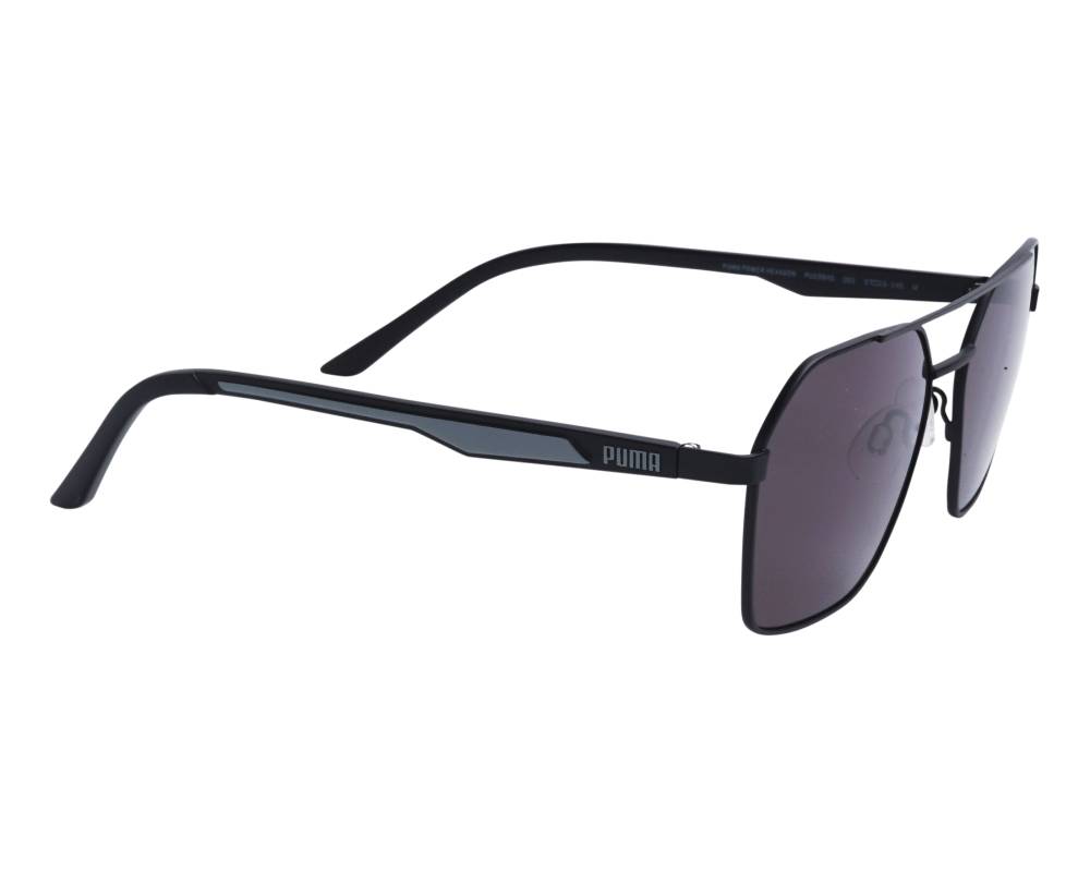 Puma Puma PU0384S 001 57-16 Noir  vue de côté
