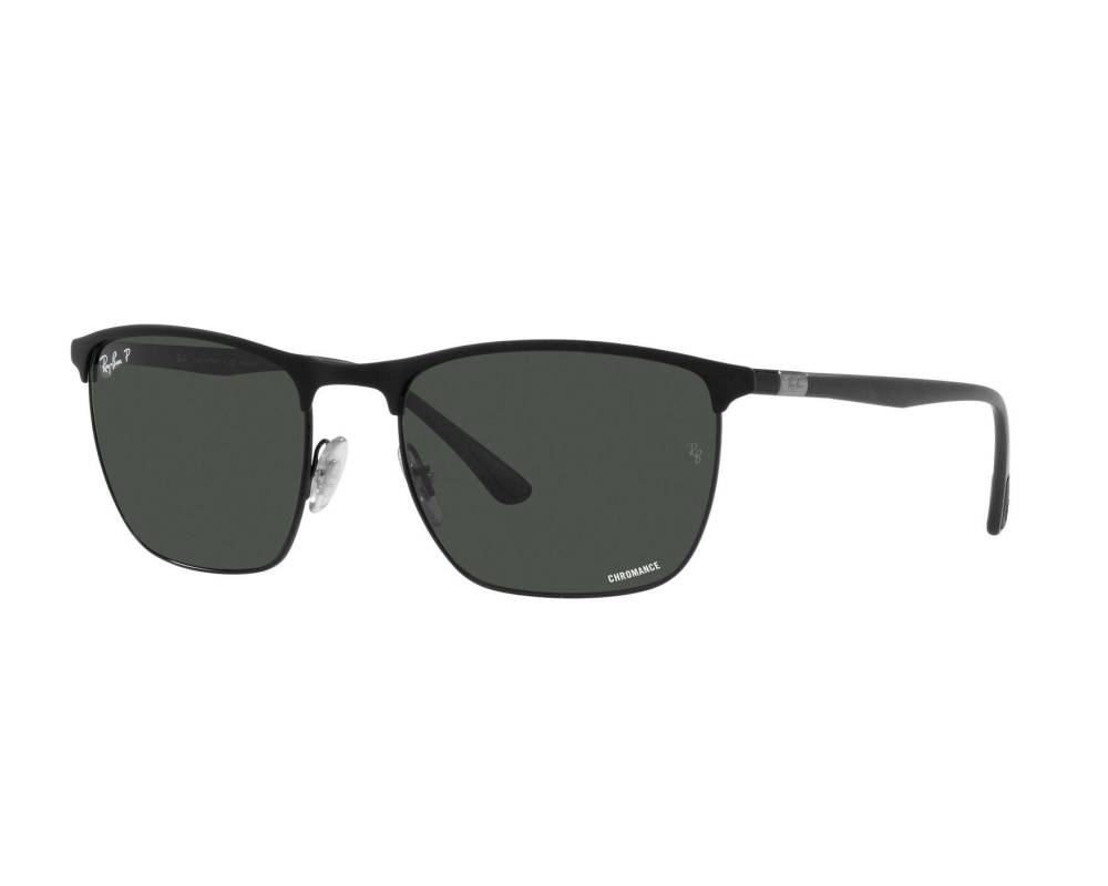 Ray-Ban Ray-Ban RB3686 186/K8 57-19 Black  vue 360 degrés 2