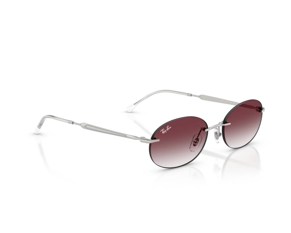 Ray-Ban Ray-Ban RB3767 003/8H 54-18 Argent vue 360 degrés 2 Ray-Ban Ray-Ban RB3767 003/8H 54-18 Argent vue 360 degrés 2