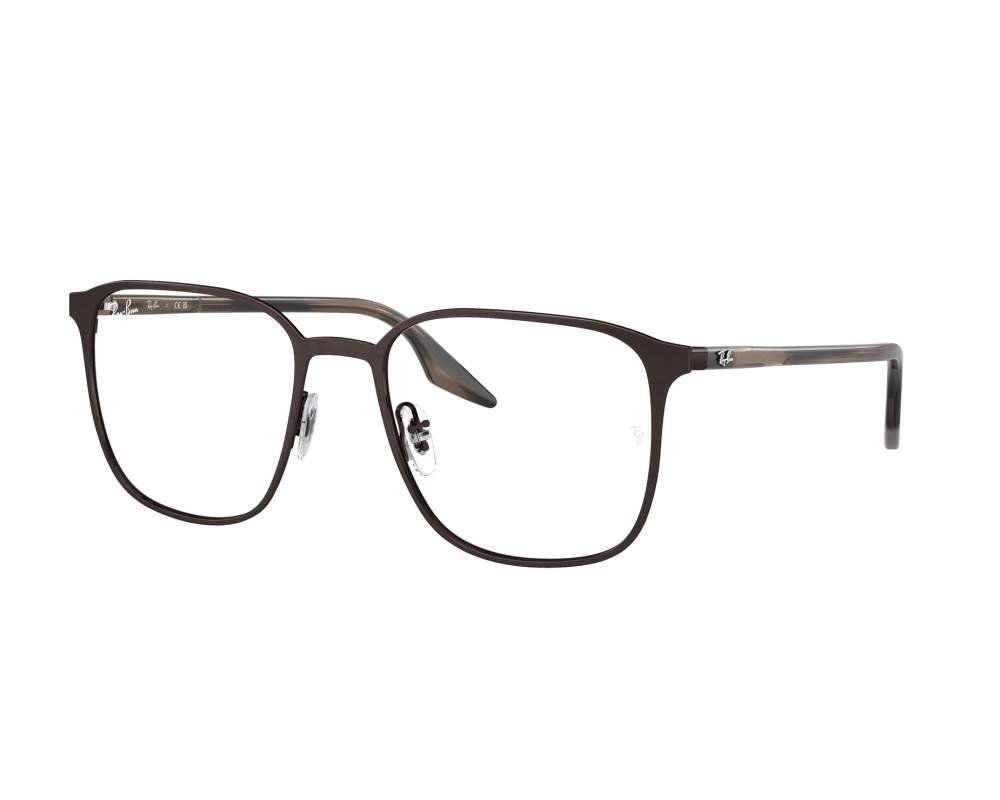 Ray-Ban Ray-Ban RX6512 2593 54-19 Marron  vue 360 degrés 1