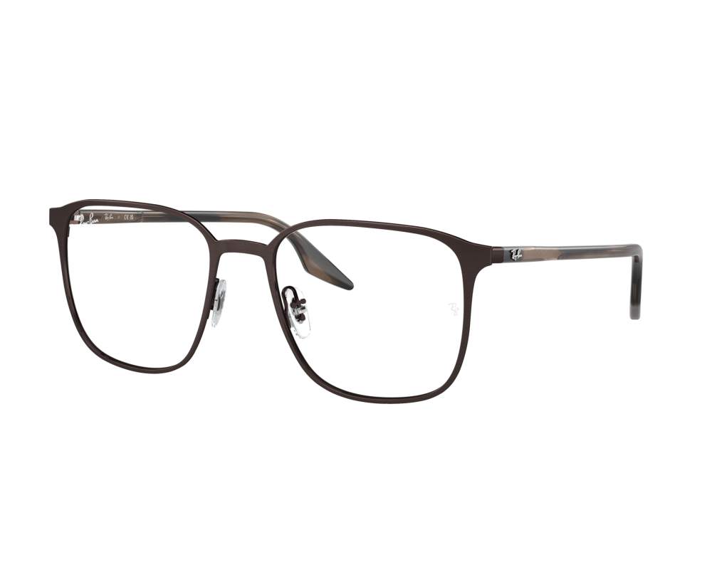 Ray-Ban Ray-Ban RX6512 2593 54-19 Marron  vue 360 degrés 3