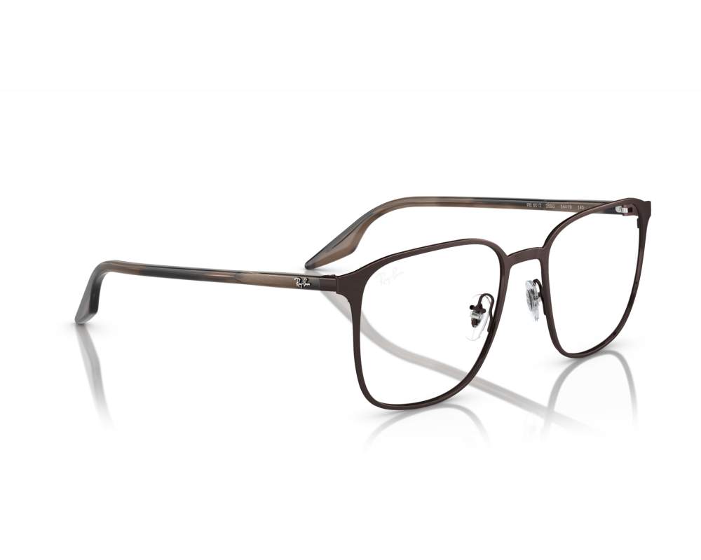 Ray-Ban Ray-Ban RX6512 2593 54-19 Marron  vue 360 degrés 4