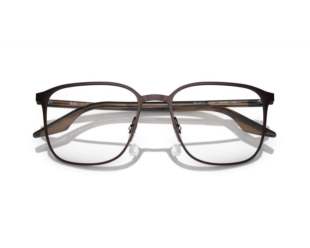 Ray-Ban Ray-Ban RX6512 2593 54-19 Marron  vue 360 degrés 6