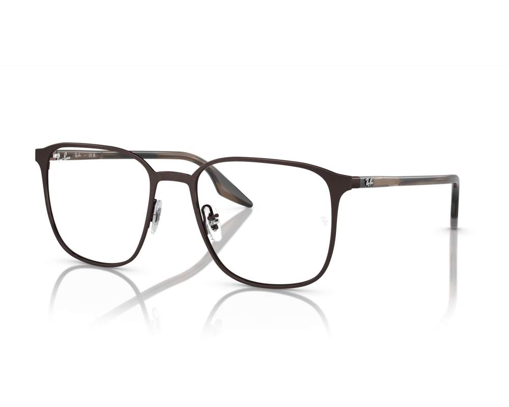 Ray-Ban Ray-Ban RX6512 2593 54-19 Marron  vue 360 degrés 9
