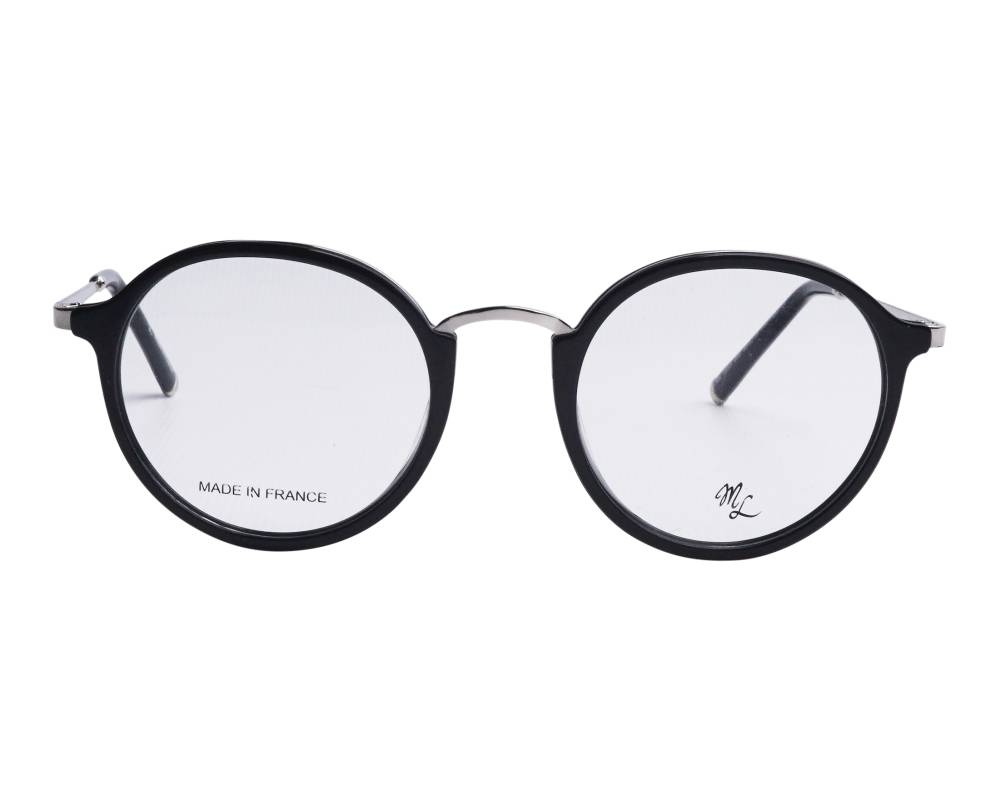 Signature Signature ML1803 402 48-20 Noir Argent vue de face Signature Signature ML1803 402 48-20 Noir Argent vue de face