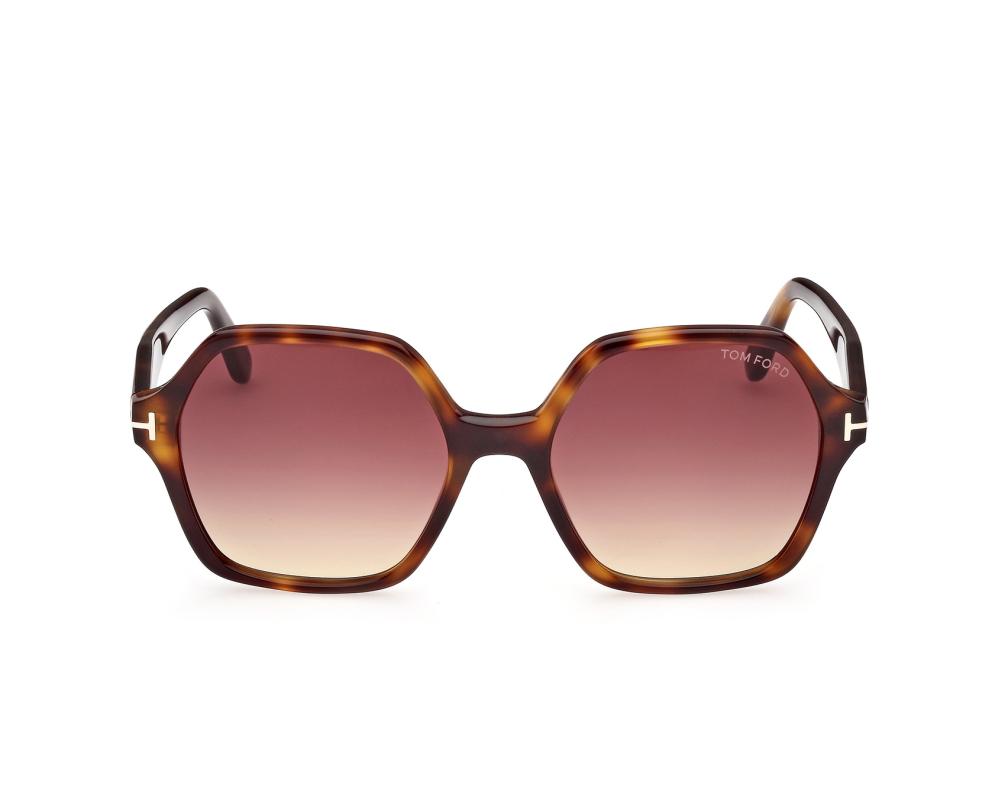 Tom Ford Tom Ford FT-1032-S 53Z 56-19 Marron Or vue de côté