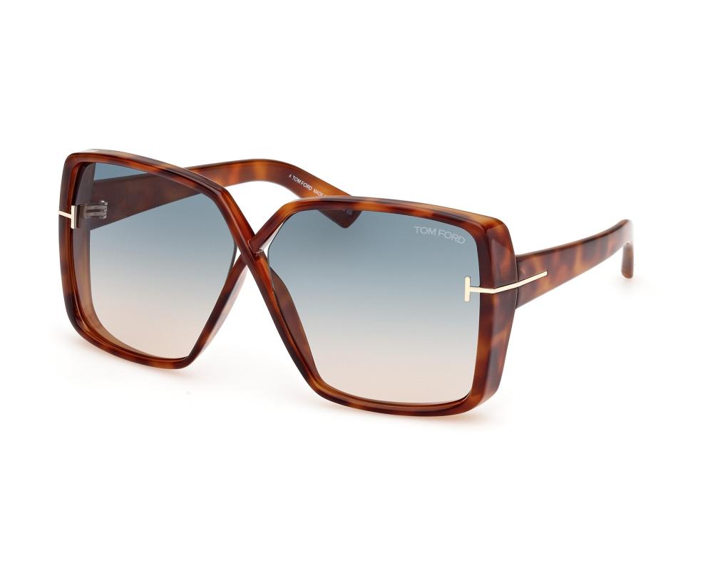 Tom Ford Tom Ford FT1117/S 53P 63-11 Marron Or vue de profil