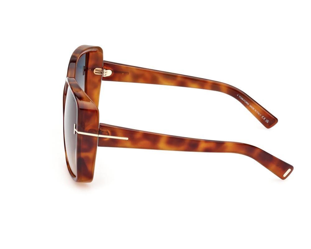 Tom Ford Tom Ford FT1117/S 53P 63-11 Marron Or vue de face