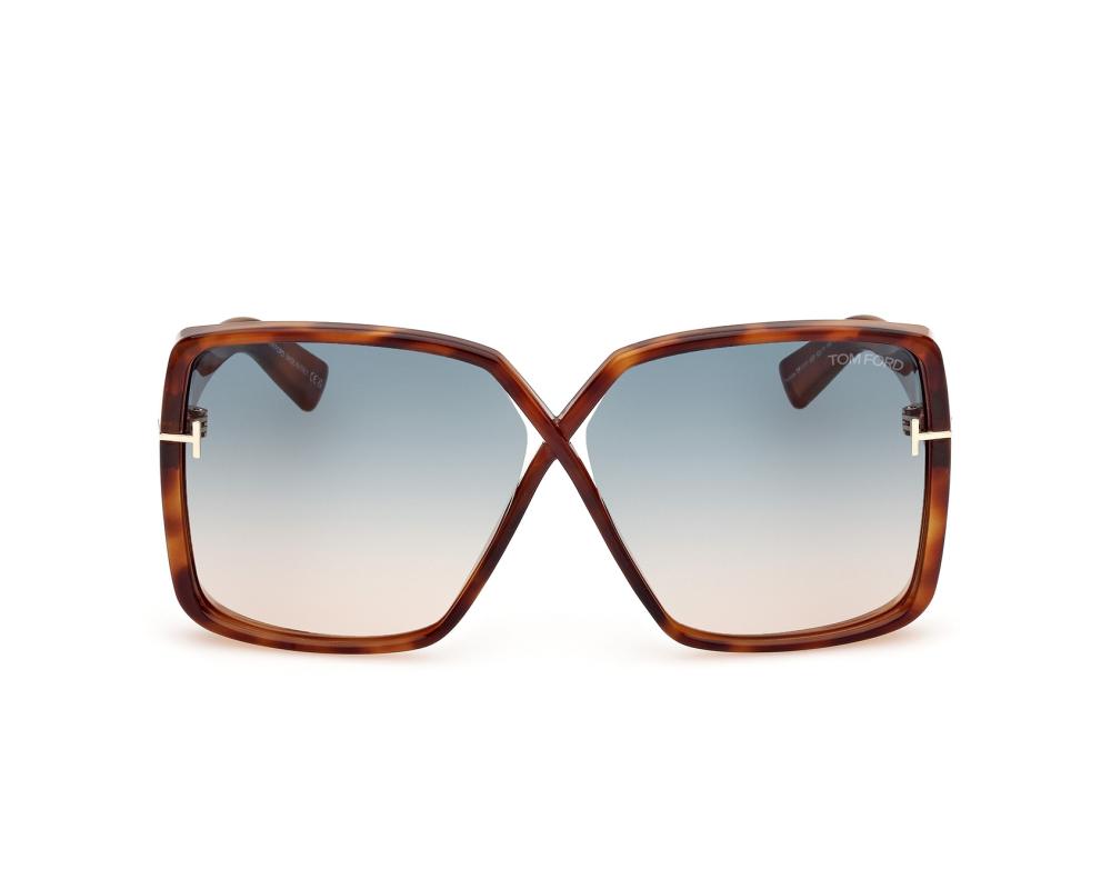 Tom Ford Tom Ford FT1117/S 53P 63-11 Marron Or vue de côté