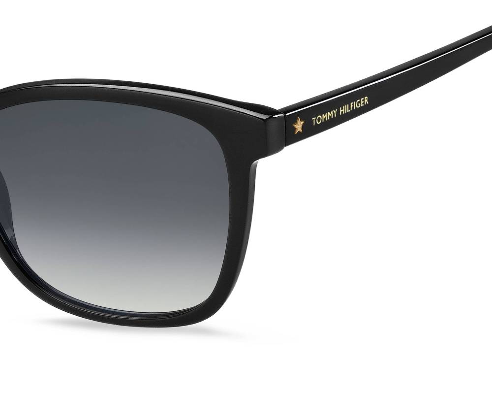 Tommy Hilfiger Tommy Hilfiger TH-1723-S 8079O 54-18 Noir  vue de côté