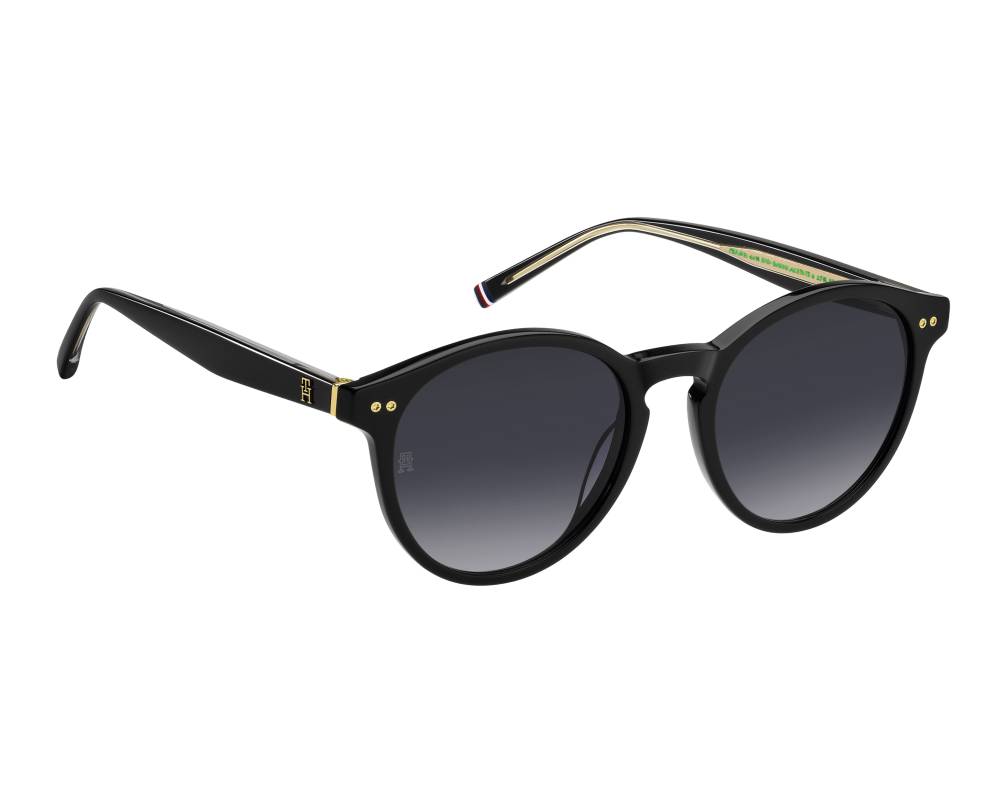 Tommy Hilfiger Tommy Hilfiger TH-2159-S 807/9O 52-19 schwarz  vue de côté