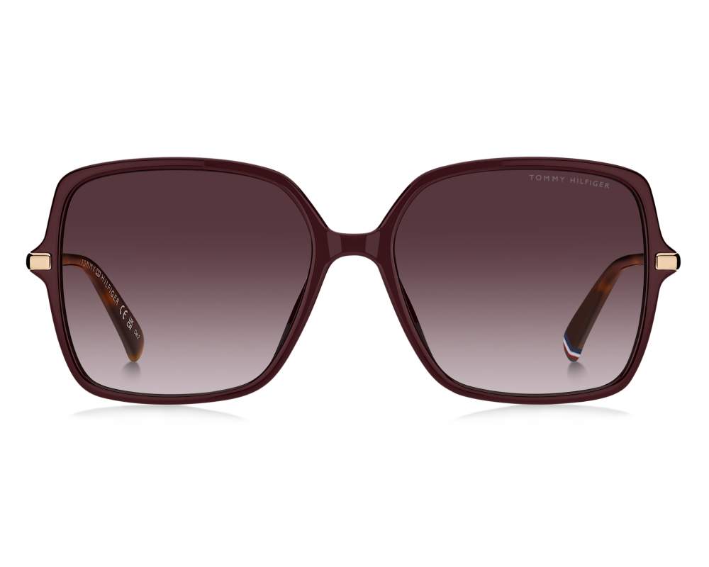 Tommy Hilfiger Tommy Hilfiger TH-2220-S LHF/3X 57-17 Bordeaux  vue de face