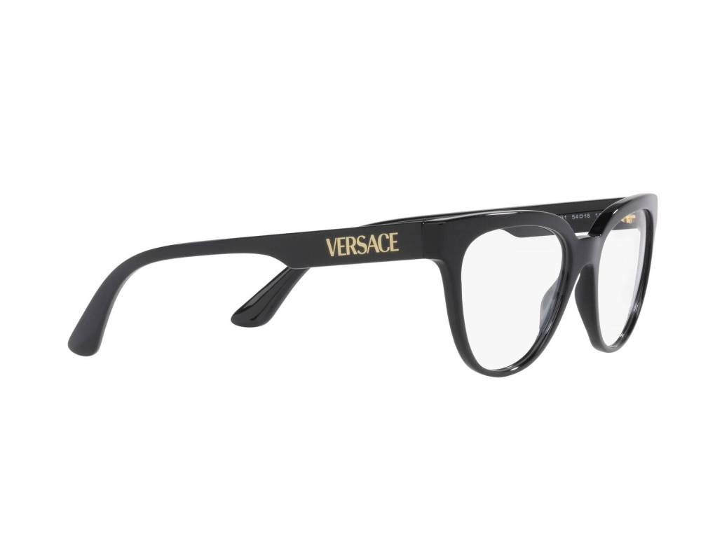 Versace Versace VE3315 GB1 52-18 Noir  vue 360 degrés 11