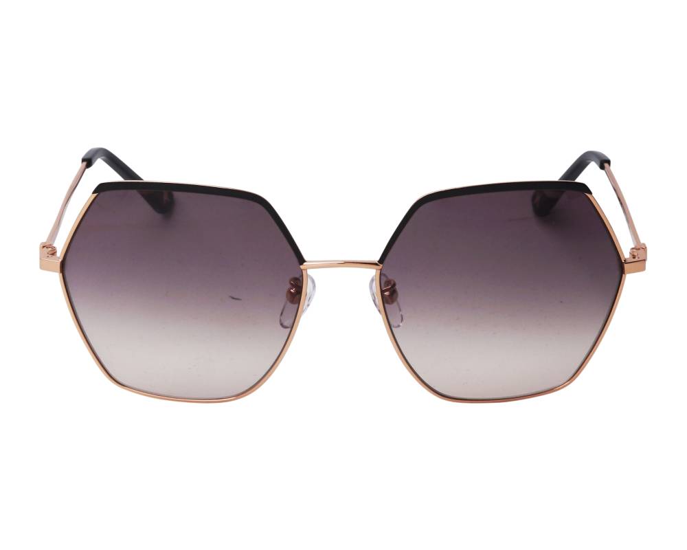 Yalea Yalea SYA-057 02AM 59-17 Gold Black vue de face