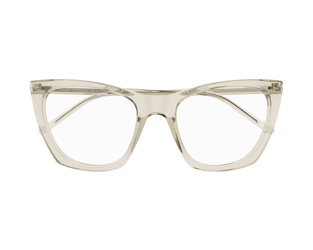 Yves Saint Laurent Yves Saint Laurent SL-214-KATE-THIN-OPT 004 55-20 Beige  vue de profil